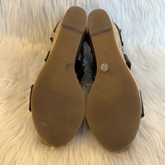 Marc Fisher Lorda Spike Leather Wedge Sandal - Picture 9 of 10
